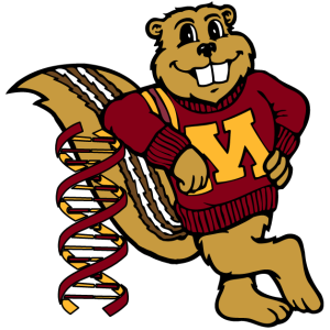 goldy leaning on DNA