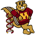 goldy leaning on DNA small